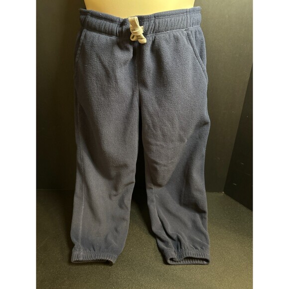 Carter’s Toddler Fleece Pants 4T Navy Blue - Picture 1 of 4